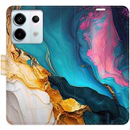 iSaprio Flip case Colourful Marble for Xiaomi Redmi Note 13 Pro 5G / Poco X6 5G - Phone Case