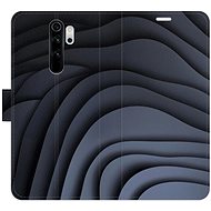 iSaprio Flip case Dark Waves for Xiaomi Redmi Note 8 Pro - Phone Case