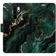 iSaprio Flip case Emerald 02 for Xiaomi Redmi Note 8 Pro - Phone Case