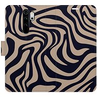 iSaprio Flip case Zebra Black 02 for Xiaomi Redmi Note 8 Pro - Phone Case