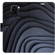 iSaprio Flip case Dark Waves for Xiaomi Redmi Note 9 - Phone Case