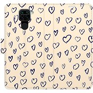 iSaprio Flip case Heart Light 02 for Xiaomi Redmi Note 9 - Phone Case