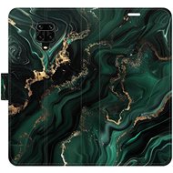 iSaprio Flip case Emerald 02 for Xiaomi Redmi Note 9 Pro / Note 9S - Phone Case