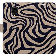 iSaprio Flip case Zebra Black 02 for Xiaomi Redmi Note 9 Pro / Note 9S - Phone Case