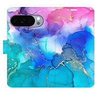iSaprio Flip Case BluePink Paint for Google Pixel 10 / 10 Pro - Phone Case