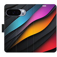 iSaprio Flip Case colour Waves for Google Pixel 10 / 10 Pro - Phone Case