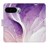 iSaprio Flip Case Purple Paint for Google Pixel 10 / 10 Pro - Phone Case