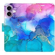 iSaprio Flip Case BluePink Paint for iPhone 17 - Phone Case