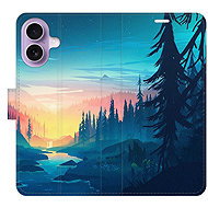 iSaprio Flip Case Magical Landscape for iPhone 17 - Phone Case
