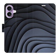 iSaprio Flip Case Dark Waves for iPhone 17 - Phone Case