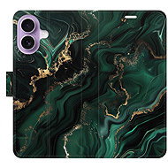 iSaprio Flip Case Emerald 02 for iPhone 17 - Phone Case