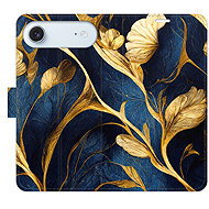 iSaprio Flip Case GoldBlue for iPhone 17 Air - Phone Case