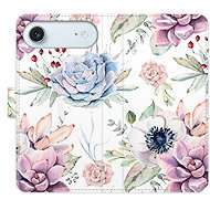 iSaprio Flip Case Succulents Pattern for iPhone 17 Air - Phone Case