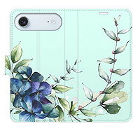 iSaprio Flip Case Blue Flowers for iPhone 17 Air - Phone Case