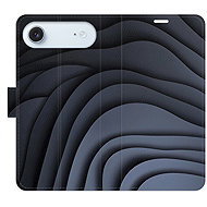 iSaprio Flip Case Dark Waves for iPhone 17 Air - Phone Case
