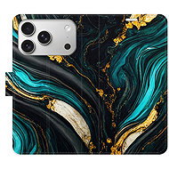 iSaprio Flip Case Dark Paint for iPhone 17 Pro - Phone Case