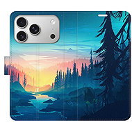 iSaprio Flip Case Magical Landscape for iPhone 17 Pro - Phone Case