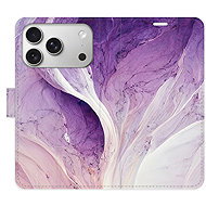 iSaprio Flip Case Purple Paint for iPhone 17 Pro - Phone Case