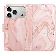 iSaprio Flip Case RoseGold Marble for iPhone 17 Pro - Phone Case