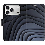 iSaprio Flip Case Dark Waves for iPhone 17 Pro - Phone Case