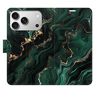 iSaprio Flip Case Emerald 02 for iPhone 17 Pro - Phone Case