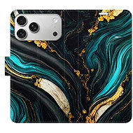 iSaprio Flip Case Dark Paint for iPhone 17 Pro Max - Phone Case