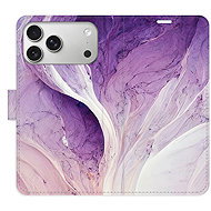 iSaprio Flip Case Purple Paint for iPhone 17 Pro Max - Phone Case