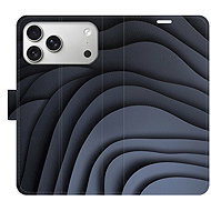 iSaprio Flip Case Dark Waves for iPhone 17 Pro Max - Phone Case