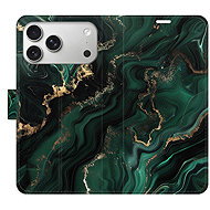 iSaprio Flip Case Emerald 02 for iPhone 17 Pro Max - Phone Case