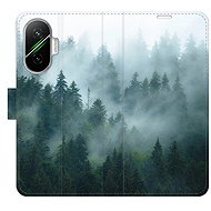 iSaprio Flip case Dark Forest for Poco F7 - Phone Case