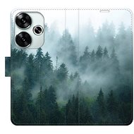 iSaprio Flip case Dark Forest for Poco F6 - Phone Cover