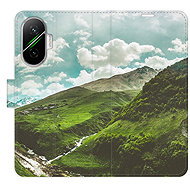 iSaprio Flip case Mountain Valley for Poco F7 - Phone Case