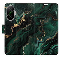 iSaprio Flip case Emerald 02 for Poco F7 - Phone Case