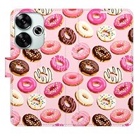 iSaprio Flip Case Donuts Pattern 03 for Poco F6 - Phone Cover