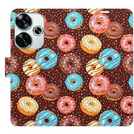 iSaprio Flip Case Donuts Pattern for Poco F6 - Phone Cover