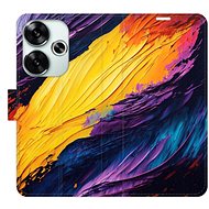 iSaprio Flip Case Fire Paint for Poco F6 - Phone Cover