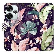 iSaprio Flip Case Flower Pattern 08 for Poco F6 - Phone Cover