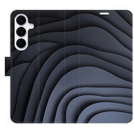 iSaprio Flip case Dark Waves for Samsung Galaxy S25 FE - Phone Case