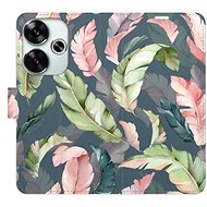 iSaprio Flip Case Flower Pattern 09 for Poco F6 - Phone Cover