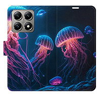 iSaprio Flip case Jellyfish for Xiaomi 14T - Phone Case
