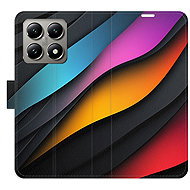 iSaprio Flip case colour Waves for Xiaomi 14T - Phone Case