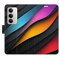 iSaprio Flip case colour Waves for Xiaomi Redmi 15 - Phone Case