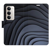 iSaprio Flip case Dark Waves for Xiaomi Redmi 15 - Phone Case