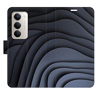 iSaprio Flip case Dark Waves for Xiaomi Redmi 15 5G - Phone Case