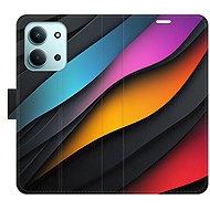 iSaprio Flip case colour Waves for Xiaomi Redmi 15C - Phone Case