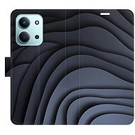 iSaprio Flip case Dark Waves for Xiaomi Redmi 15C - Phone Case