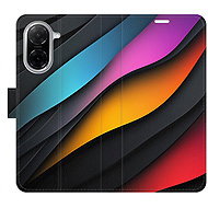 iSaprio Flip case colour Waves for Xiaomi Redmi A5 - Phone Case