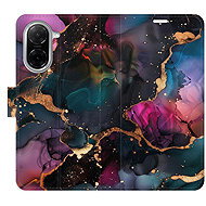 iSaprio Flip case Dark Marble for Xiaomi Redmi A5 - Phone Case