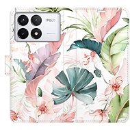 iSaprio Flip Case Flower Pattern 07 for Poco F6 Pro - Phone Cover