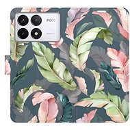 iSaprio Flip Case Flower Pattern 09 for Poco F6 Pro - Phone Cover
